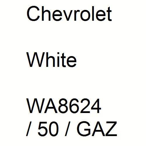 Chevrolet, White, WA8624 / 50 / GAZ.